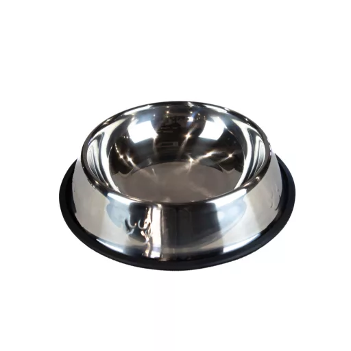 Rozsdamentes etetőtál- XXL (30 cm átmérő)